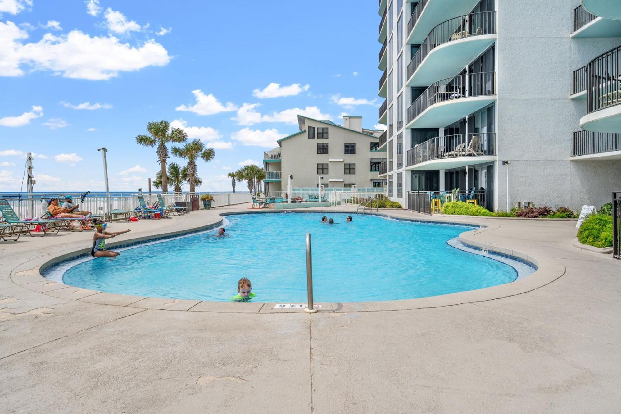 Stunning 2/2 Designer Condo W Coastal Appeal Right On The Gulf! Panama City Beach Exterior foto