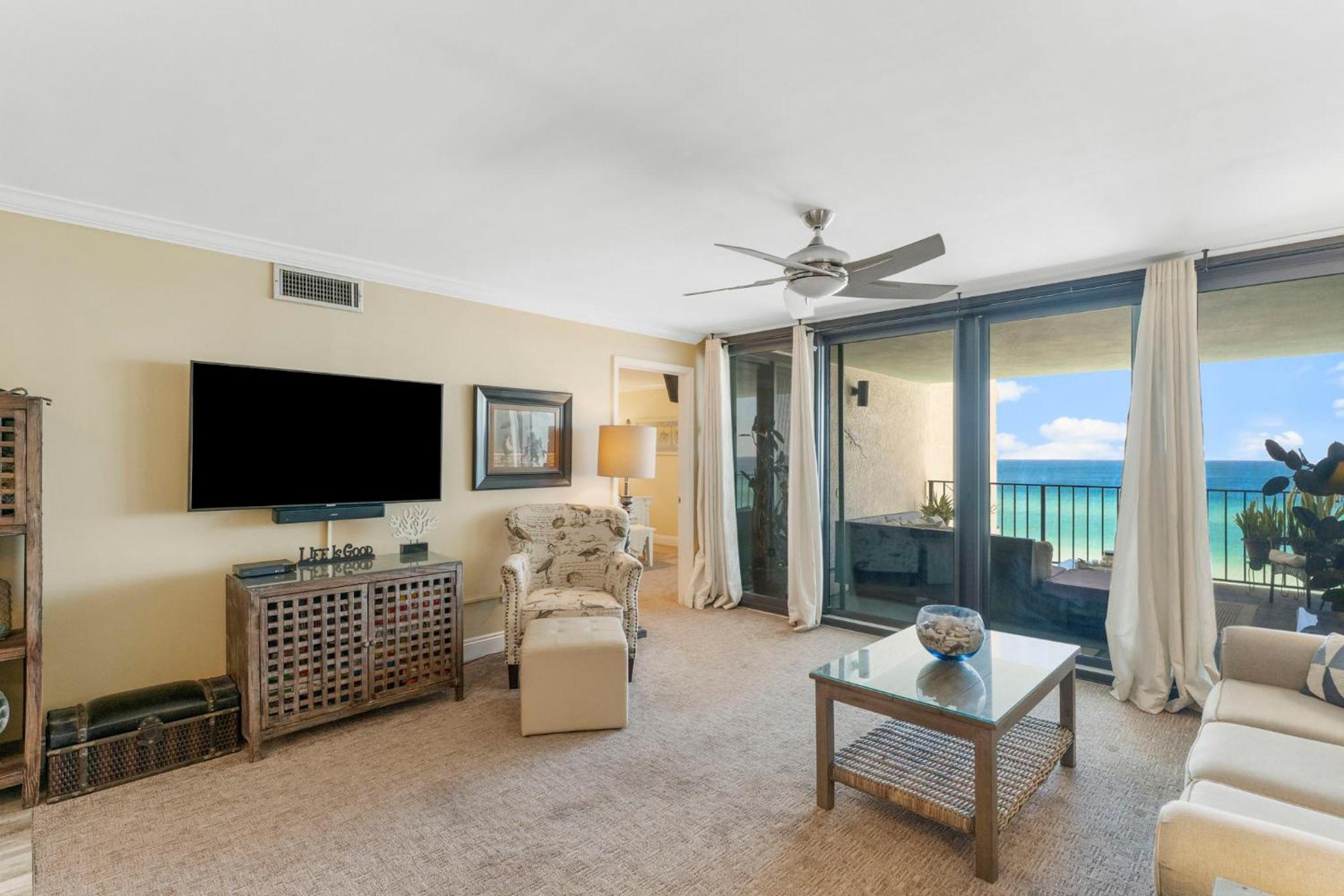 Stunning 2/2 Designer Condo W Coastal Appeal Right On The Gulf! Panama City Beach Exterior foto