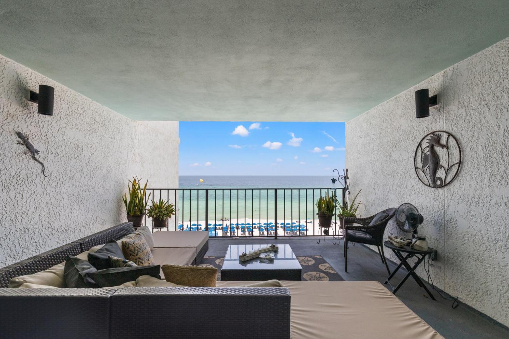 Stunning 2/2 Designer Condo W Coastal Appeal Right On The Gulf! Panama City Beach Exterior foto