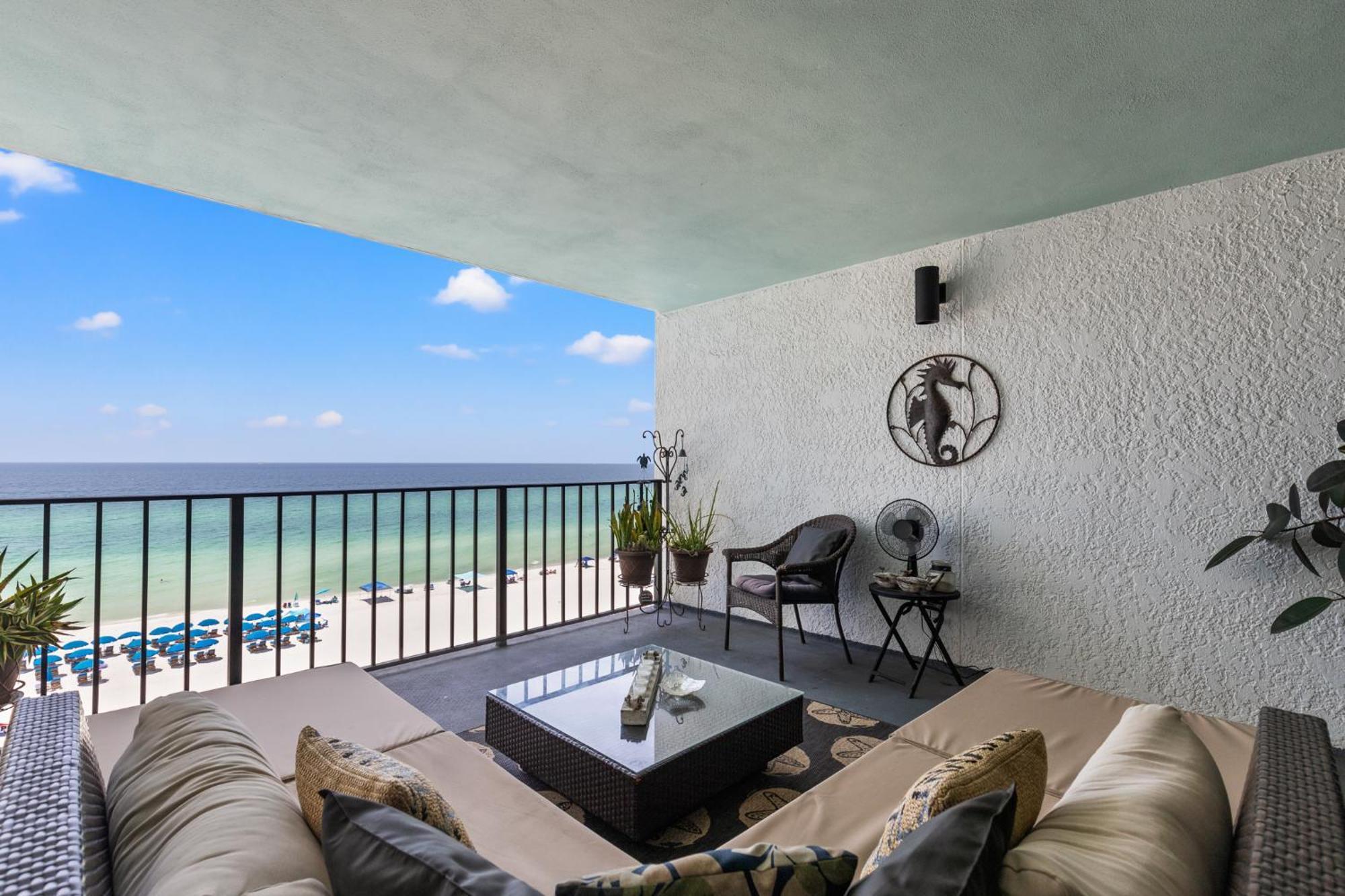 Stunning 2/2 Designer Condo W Coastal Appeal Right On The Gulf! Panama City Beach Exterior foto